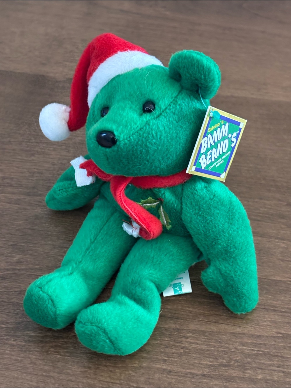 1998 Salvino’s Bamm Beano’s Mark McGwire #25 Christmas Bear